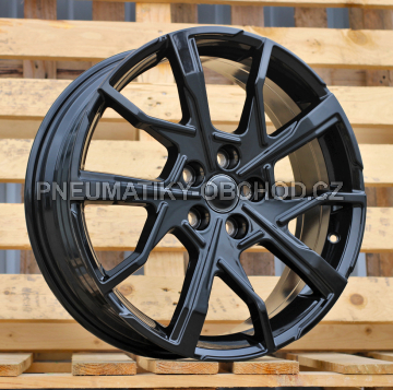 Alu kola Racing Line YF1159, 19x6.5 5x114.3 ET40, černá lesklá