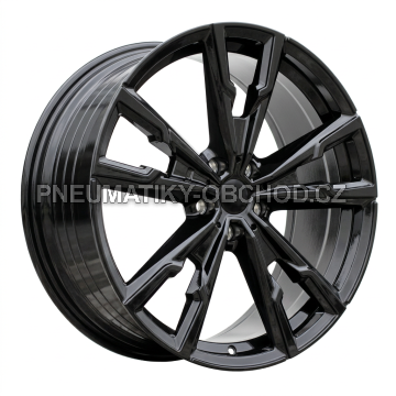 Alu kola Racing Line YF5710, 19x8 5x112 ET46, černá lesklá