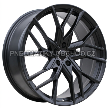 Alu kola Racing Line YF5771, 20x8 5x112 ET45, černá matná (zátěžová)