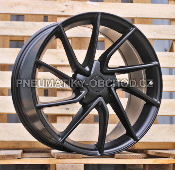 Alu kola Racing Line YS1285, 19x8.5 5x114.3 ET38, černá matná (zátěžová)