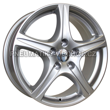 Alu kola RONAL R56, 17x7 5x114.3 ET50, stříbrná