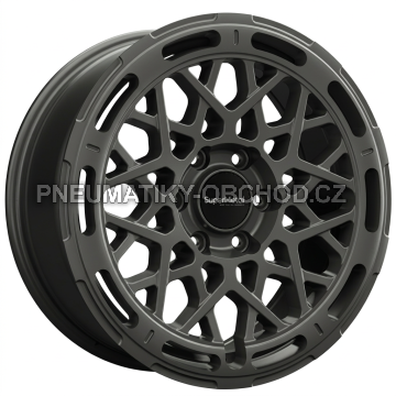 Alu kola SUPER METAL CAGE, 20x8.5 6x139.7 ET42, šedivá matná (zátěžová)