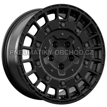 Alu kola SUPER METAL RIG, 17x7.5 5x108 ET45, černá matná (zátěžová)