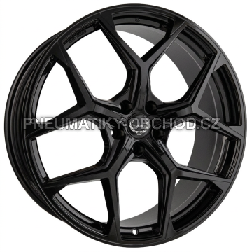 Alu kola TecnoMagnesio TMG02, 21x8.5 5x112 ET45, černá lesklá