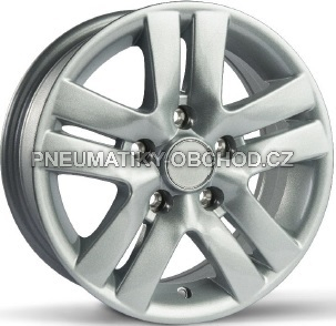Alu kola VELGEN TR-5, 14x6 5x112 ET30, stříbrná (zátěžová)