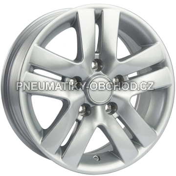 Alu kola VELGEN TR-5, 14x6 5x112 ET30, stříbrná (zátěžová)