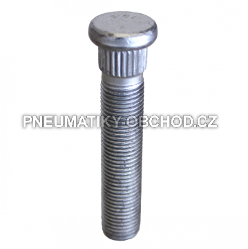 Kolové svorníky - štefty M12x1,25x62mm, tisícihran Ø12,9mm