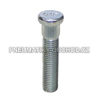 Kolové svorníky - štefty M12x1,5x55mm, tisícihran Ø13mm