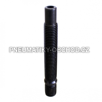 Kolové svorníky - štefty M12x1,5x70mm+15mm, oboustranný závit, vnitřní imbus, černý