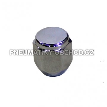 Matice na ALU kola Fiat, Hyundai, Kia, Mazda M12x1,5 kužel, klíč 21, výška 25 mm, uzavřená