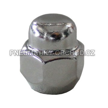 Matice na ALU kola Nissan M12x1,25 kužel, klíč 21, výška 28 mm, uzavřená