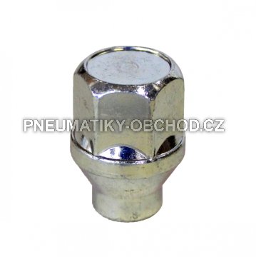 Matice na alu kola Offroad M12x1,25 krček 8mm, klíč 21, výška 35 mm, uzavřená