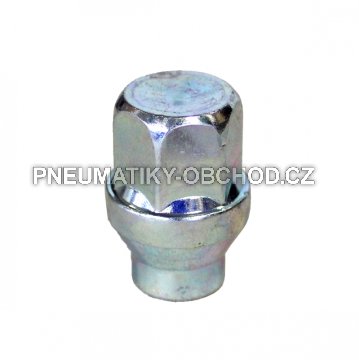 Matice na alu kola Offroad M12x1,5 krček 6mm, klíč 19, výška 35 mm, uzavřená