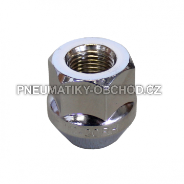 Matice na kola 1/2 UNF kužel, klíč 21, výška 25 mm, otevřená