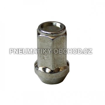 Matice na kola ATV (čtyřkolky) M10x1,25 kužel, klíč 17, výška 35 mm, uzavřená