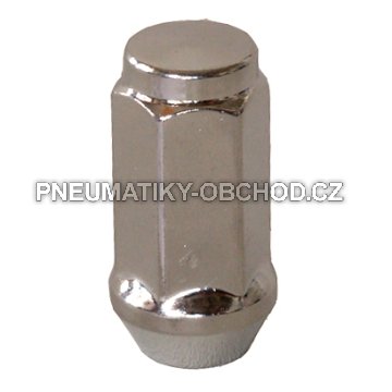 Matice na kola M12x1,5 kužel, klíč 19, výška 45 mm, uzavřená