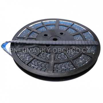 Samolepící závaží pro alu kola FE pozinkované kotouč, antracit 3mm, 1200x5g, váha 6kg 