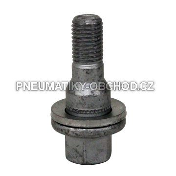 Šrouby na alu kola Peugeot, Toyota M12x1,5x36(17)mm, s plochou pohyblivou podložkou, klíč 17