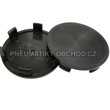Středové krytky do alu kol D38 vnější průměr A 59,0mm B 55,5mm C 4,5mm D 6,5mm E 9,2mm
