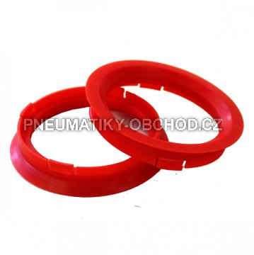 Vymezovací kroužky vněj. průměr 71,6 - 60,1 mm, přesah kužele 6mm