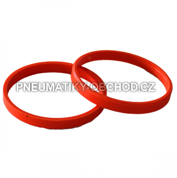 Vymezovací kroužky vněj. průměr 72,0 - 66,6 mm bez osazení