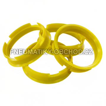 Vymezovací kroužky vněj. průměr 72,6 - 65,1 mm, přesah kužele 3mm